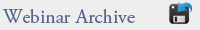 Webinar Archive